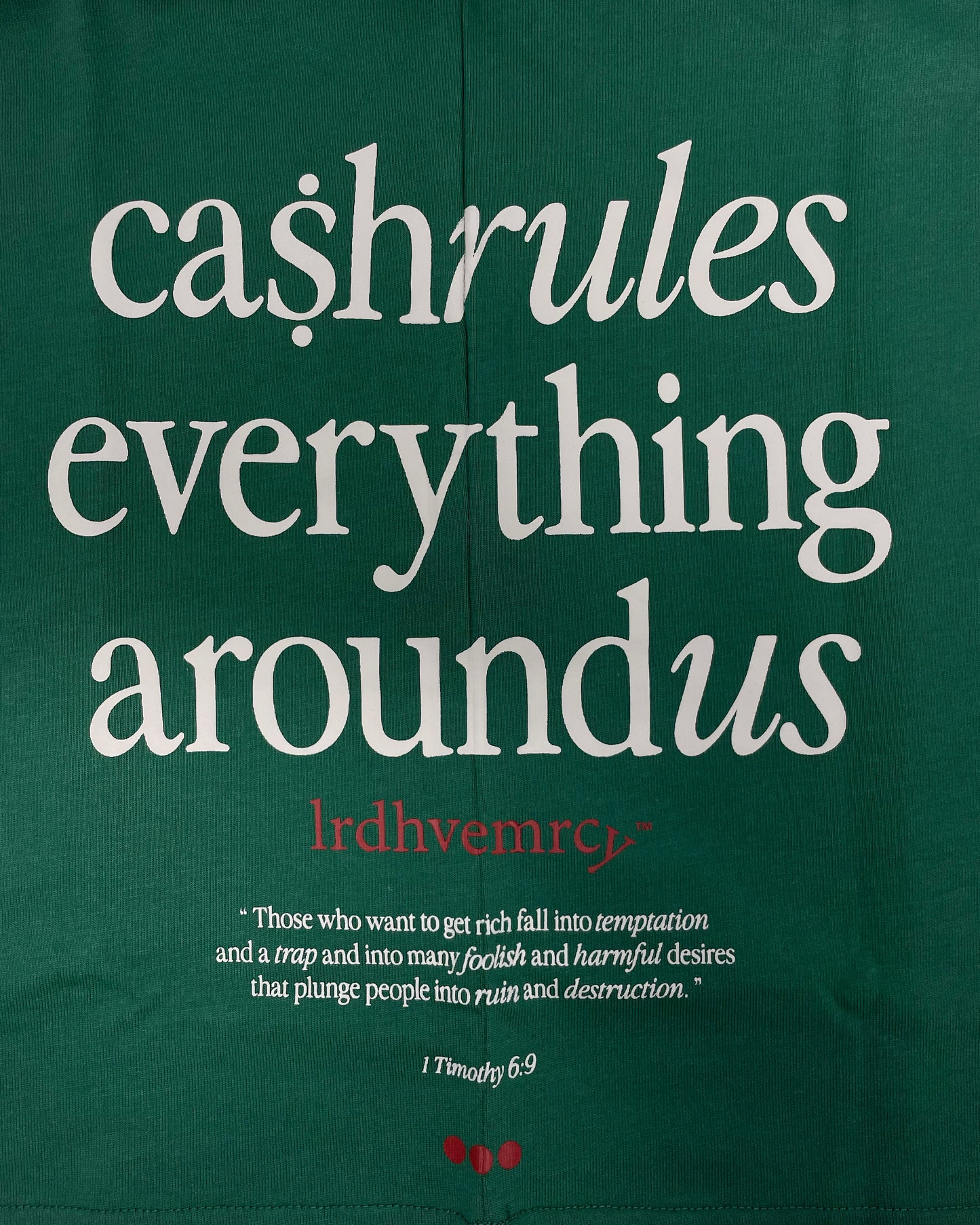Forest Cash Rules Tee
