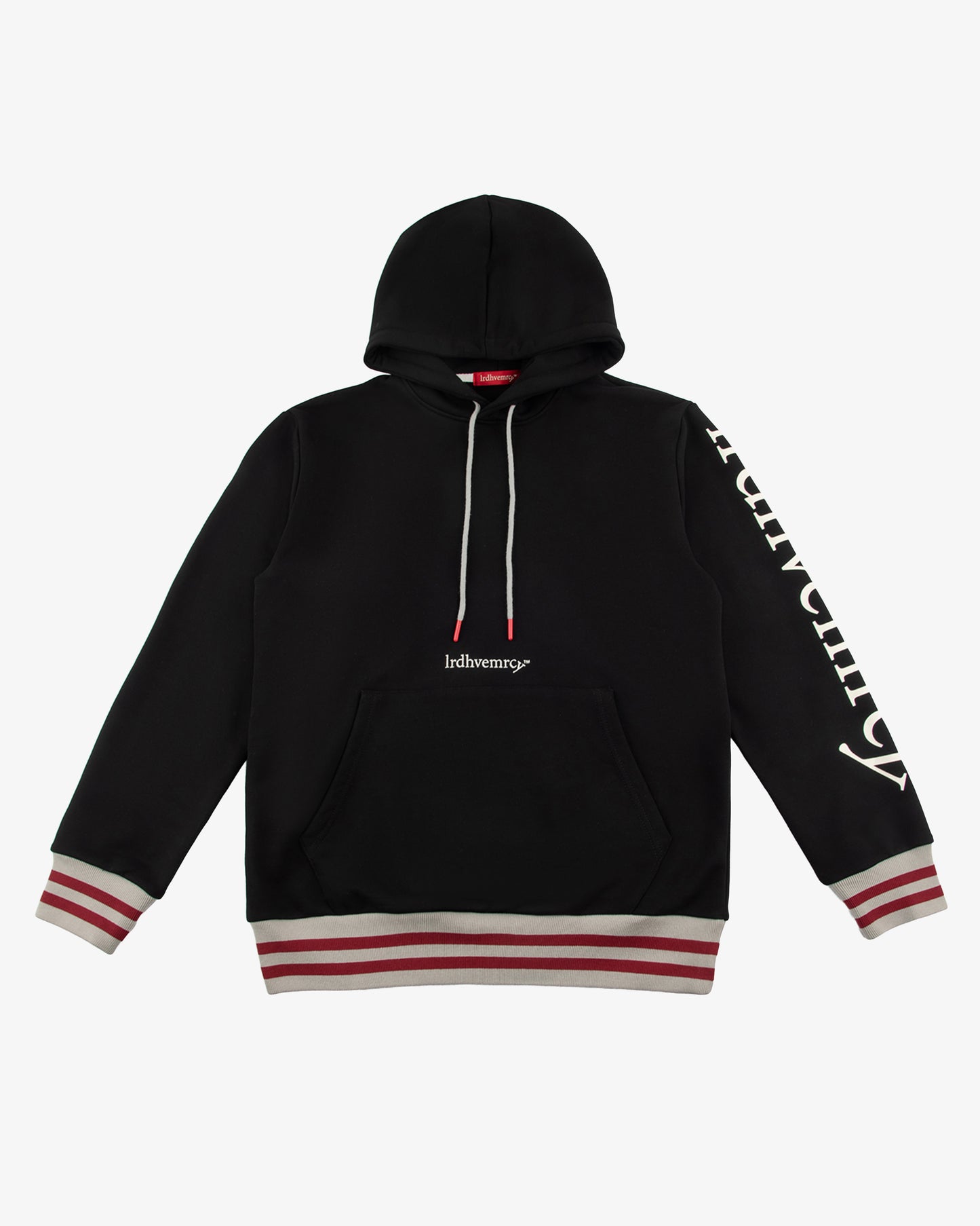 Black Varsity Hoodie