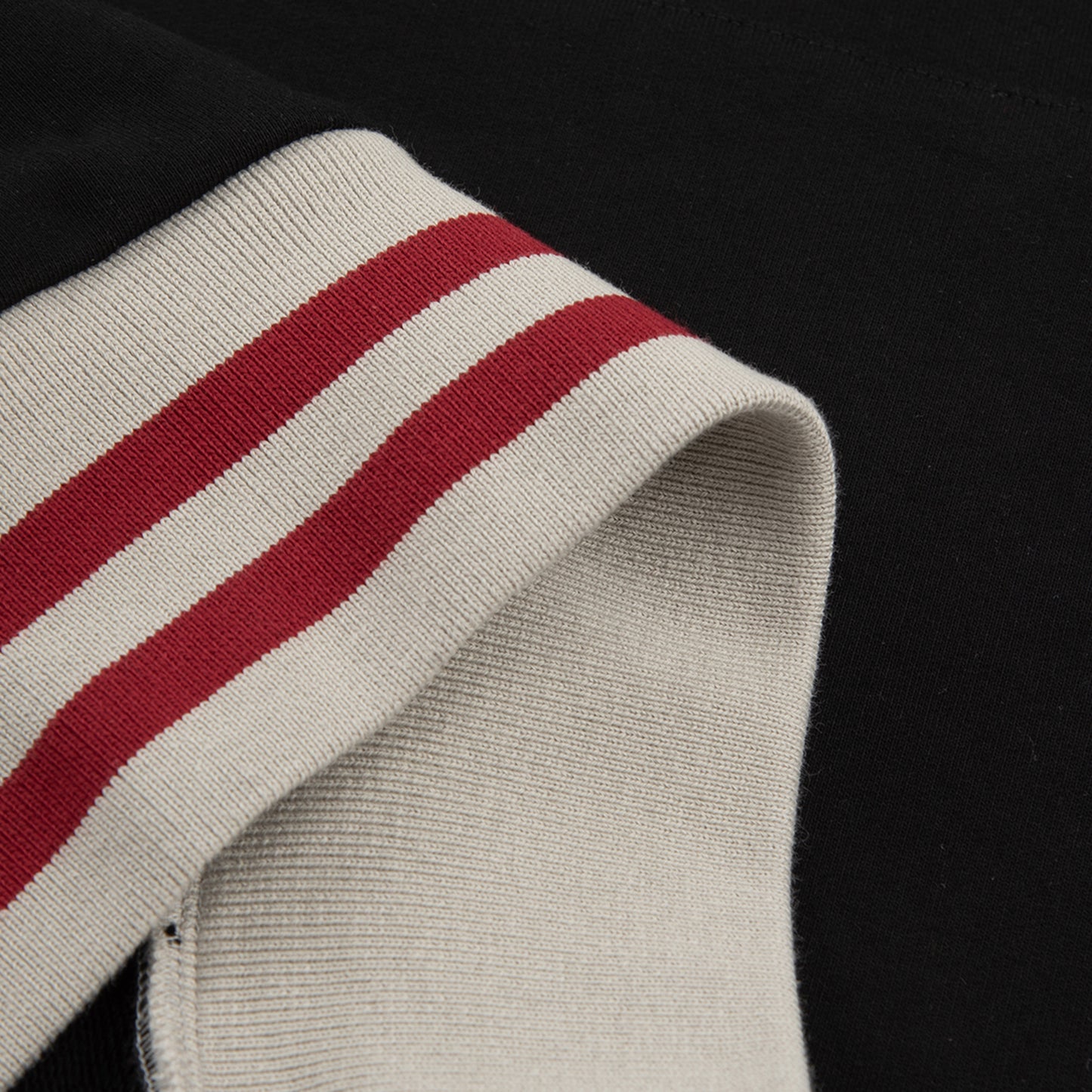 Black Varsity Hoodie