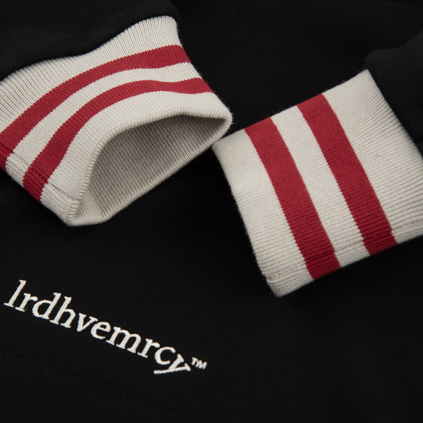 Black Varsity Hoodie