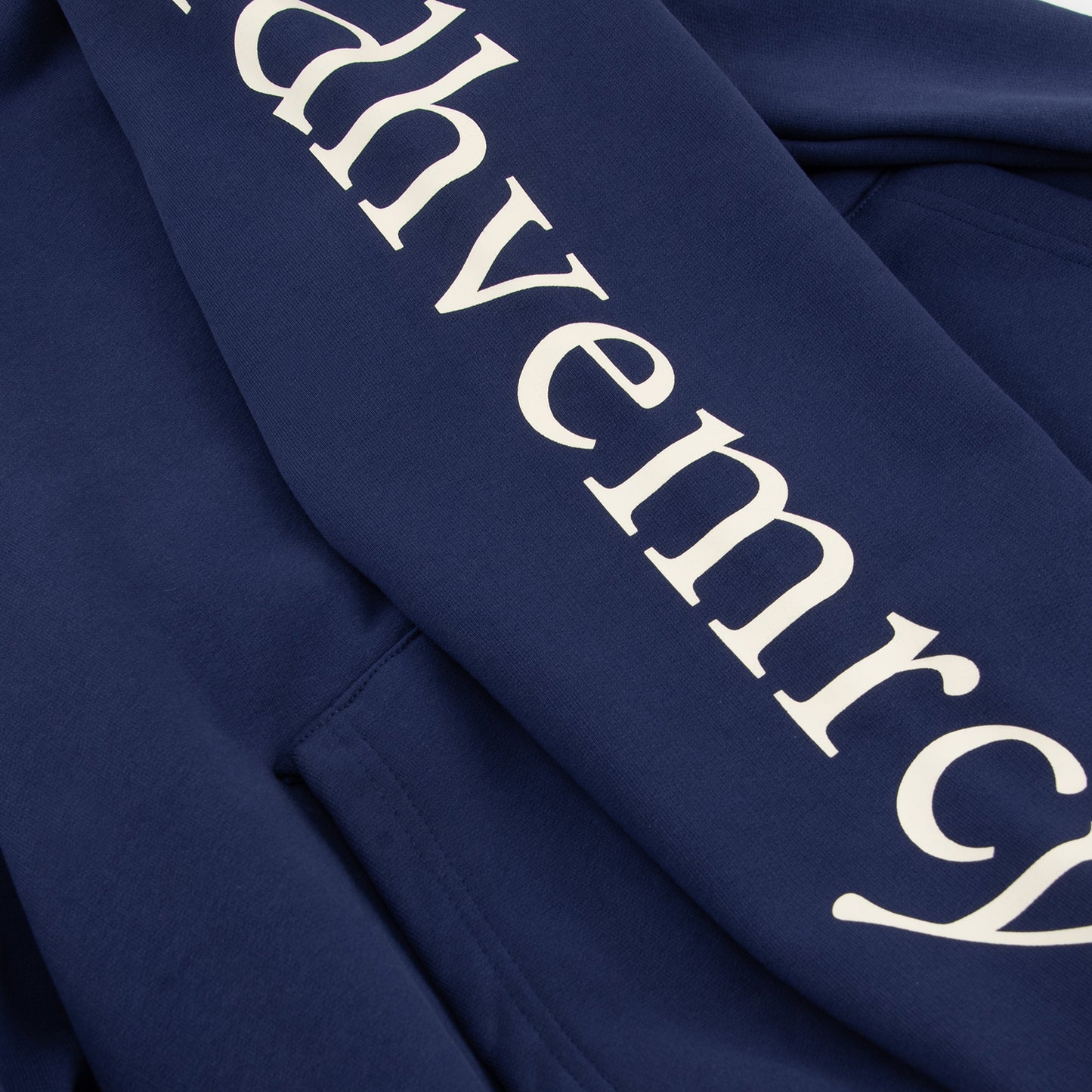 Navy Varsity Hoodie