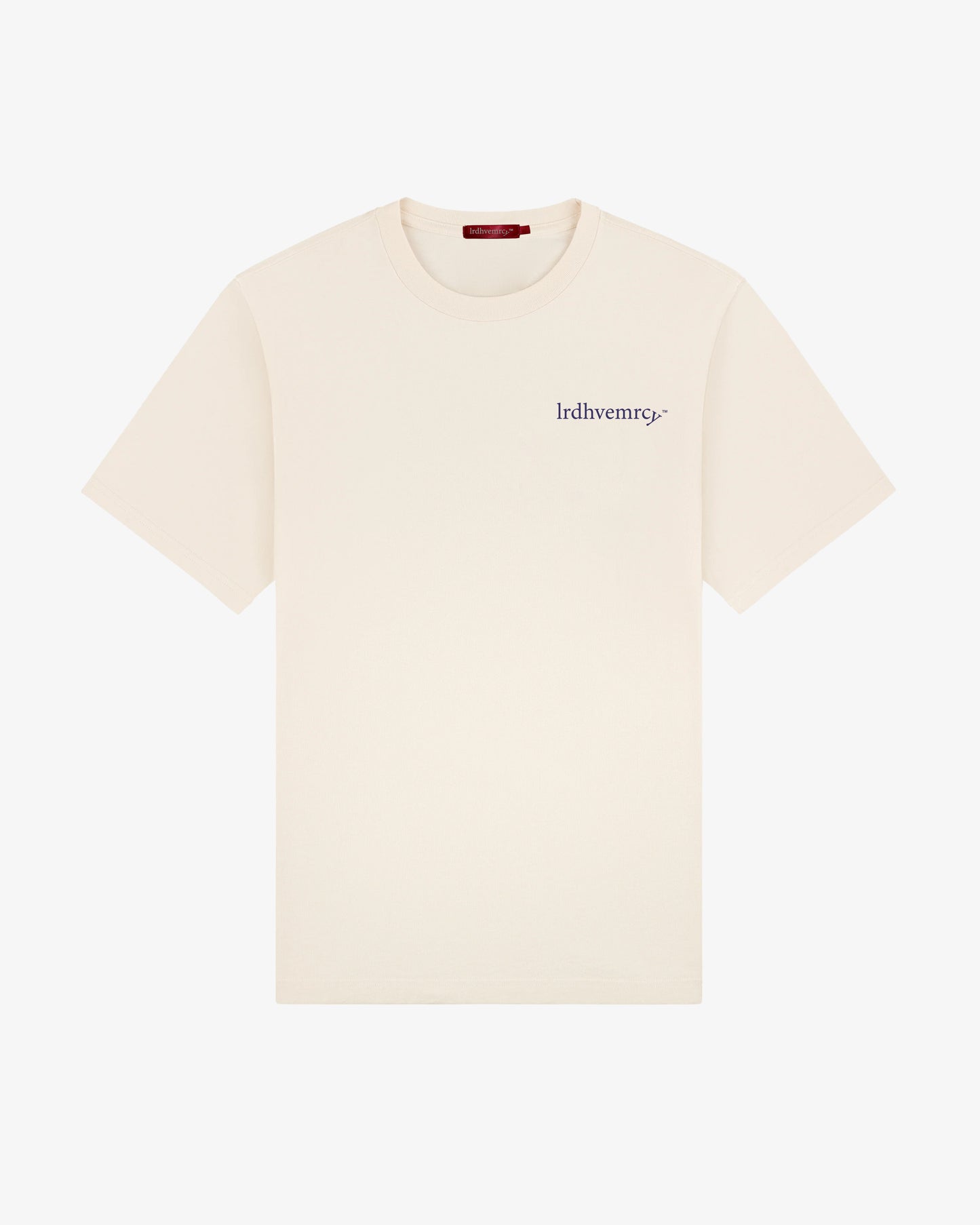 Cream Forgive Us Tee