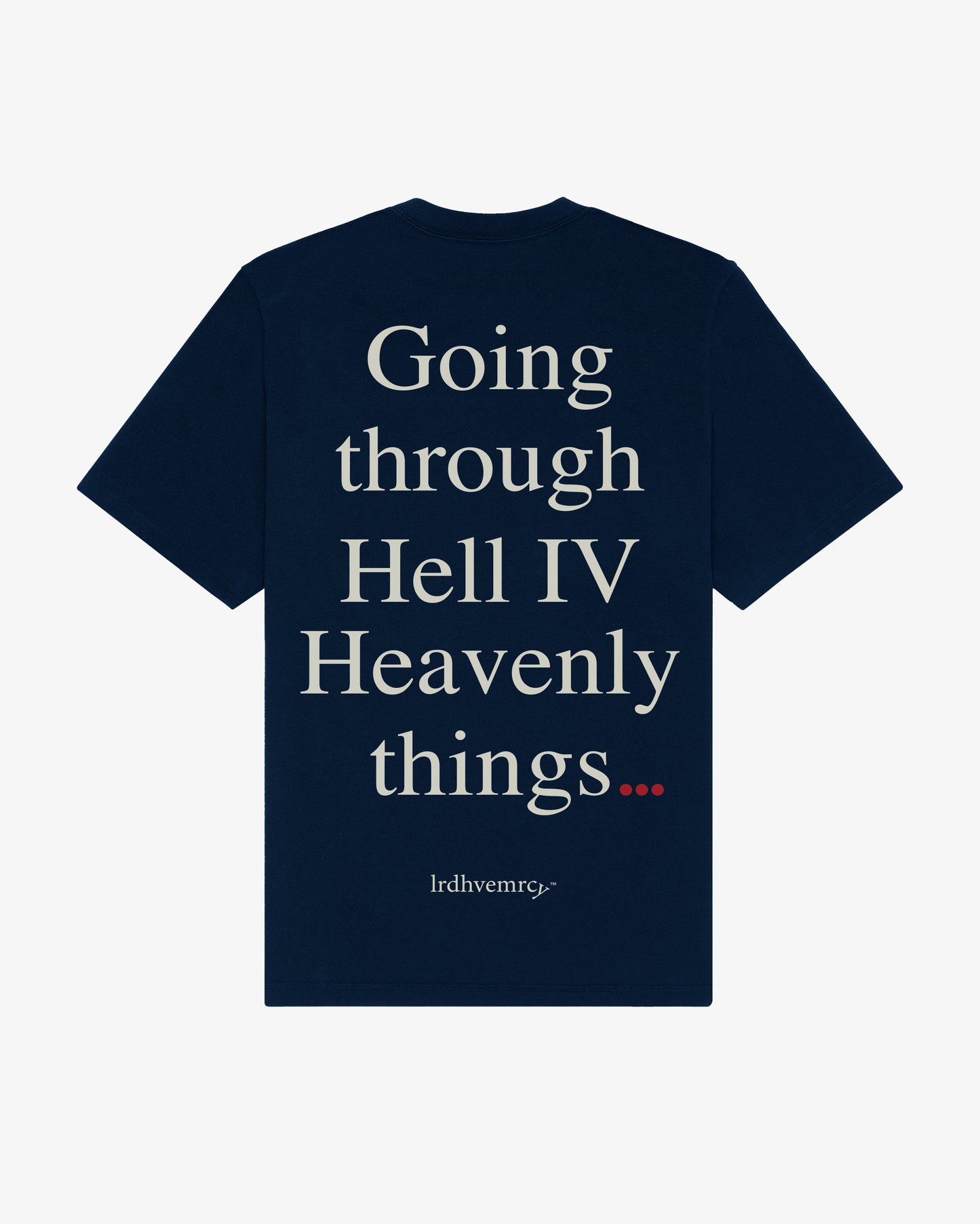 Navy Going Through Hell Tee