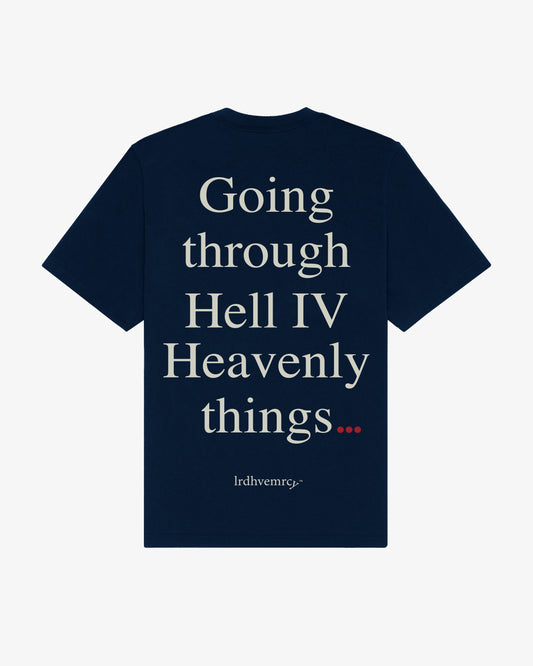 Navy Going Through Hell Tee